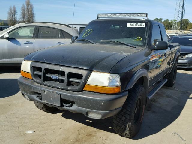 1FTZR15X1YPA33729 - 2000 FORD RANGER SUP BLACK photo 2