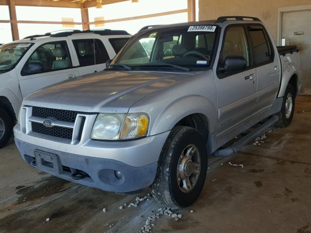 1FMZU77E71UC96906 - 2001 FORD EXPLORER S SILVER photo 2