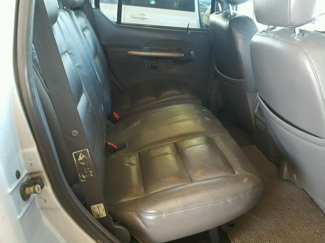 1FMZU77E71UC96906 - 2001 FORD EXPLORER S SILVER photo 6