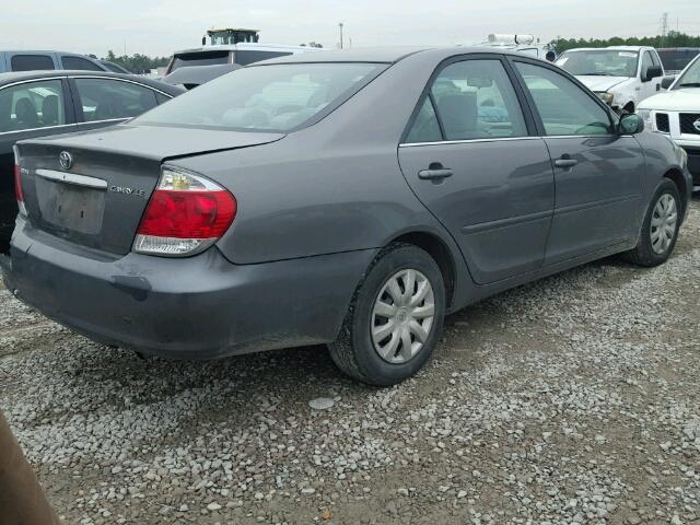 4T1BE32K46U683957 - 2006 TOYOTA CAMRY LE GRAY photo 4