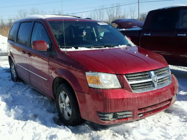 1D8HN54P08B165010 - 2008 DODGE GRAND CARA RED photo 1