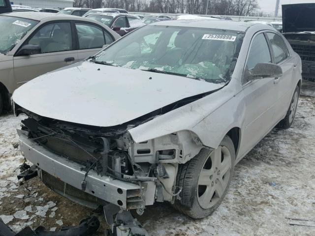 1G1ZB5E17BF344398 - 2011 CHEVROLET MALIBU LS SILVER photo 2