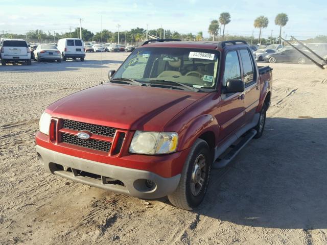 1FMZU67E53UC37284 - 2003 FORD EXPLORER S MAROON photo 2