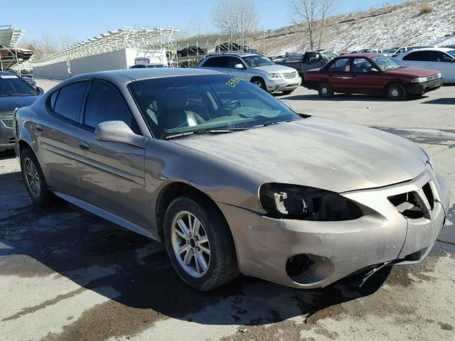 2G2WP552961200275 - 2006 PONTIAC GRAND PRIX GOLD photo 1