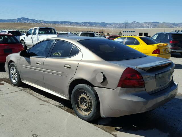 2G2WP552961200275 - 2006 PONTIAC GRAND PRIX GOLD photo 3