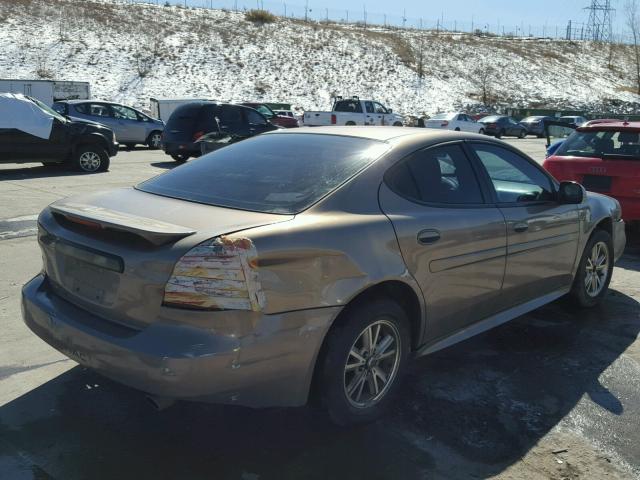 2G2WP552961200275 - 2006 PONTIAC GRAND PRIX GOLD photo 4