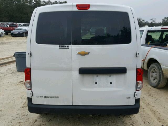 3N63M0YN8FK700073 - 2015 CHEVROLET CITY EXPRE WHITE photo 9