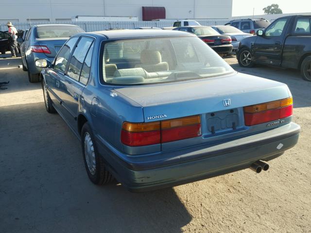 JHMCB7561MC013520 - 1991 HONDA ACCORD EX GREEN photo 3