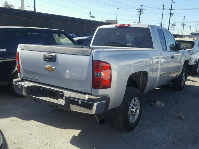 1GC2CXCGXBZ159916 - 2011 CHEVROLET SILVERADO SILVER photo 4