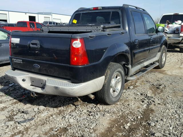 1FMZU77E73UB74808 - 2003 FORD EXPLORER S BLACK photo 4