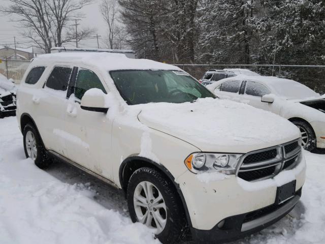 1C4RDJAGXCC207334 - 2012 DODGE DURANGO SX WHITE photo 1