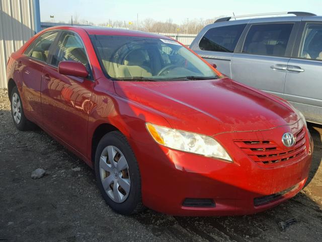 4T1BE46KX7U165577 - 2007 TOYOTA CAMRY NEW RED photo 1