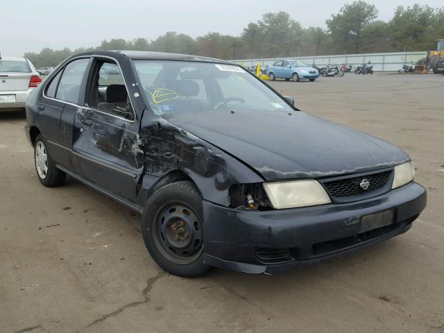 3N1AB41D2WL064711 - 1998 NISSAN SENTRA XE BLACK photo 1