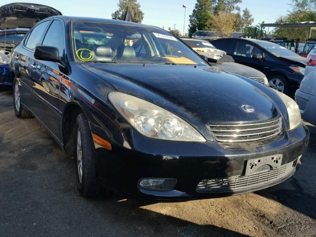 JTHBF30G625036544 - 2002 LEXUS ES 300 BLACK photo 1