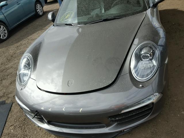 WP0AB2A9XDS121071 - 2013 PORSCHE 911 CARRER GRAY photo 9