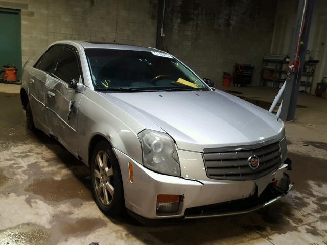 1G6DP577360124238 - 2006 CADILLAC CTS HI FEA SILVER photo 1