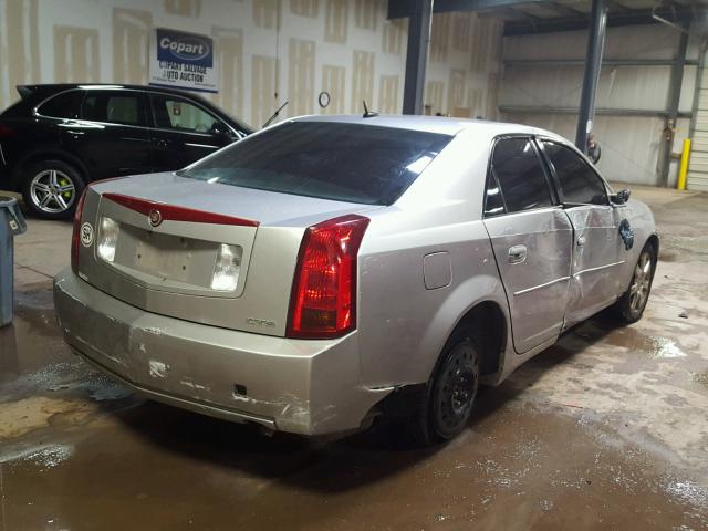 1G6DP577360124238 - 2006 CADILLAC CTS HI FEA SILVER photo 4