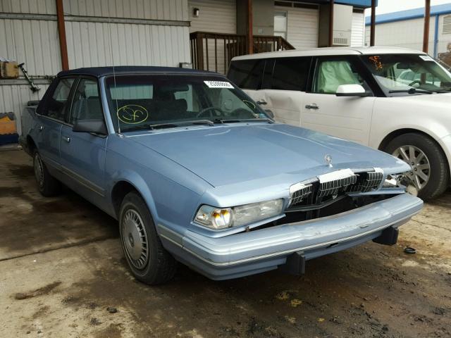 1G4AG54N9P6425528 - 1993 BUICK CENTURY SP BLUE photo 1