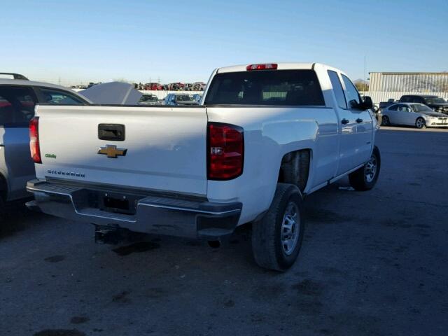 1GC2CUEG5HZ201185 - 2017 CHEVROLET SILVERADO WHITE photo 4