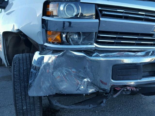 1GC2CUEG5HZ201185 - 2017 CHEVROLET SILVERADO WHITE photo 9