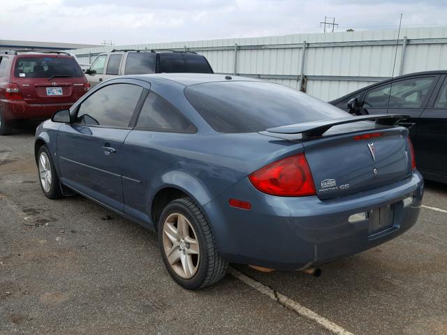 1G2AL15F177276742 - 2007 PONTIAC G5 BLUE photo 3