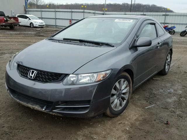 2HGFG1B80AH502276 - 2010 HONDA CIVIC EX ვერცხლისფერი ფოტო 2