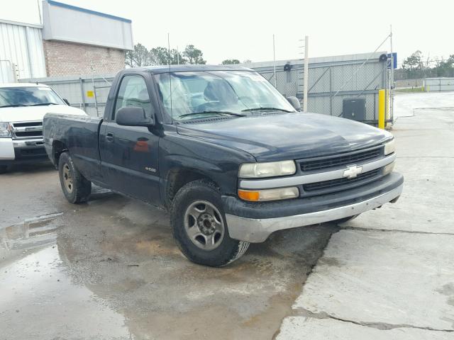 1GCEC14W9YE132769 - 2000 CHEVROLET SILVERADO BLACK photo 1