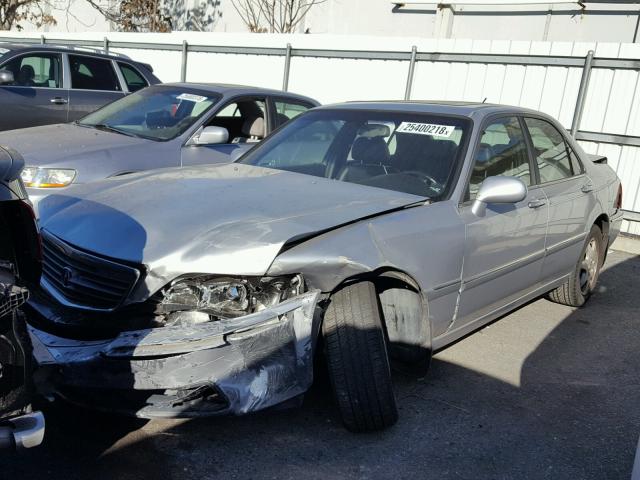 JH4KA96662C014362 - 2002 ACURA 3.5RL SILVER photo 2