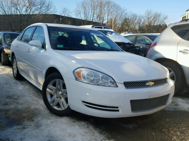 2G1WB5E38E1160992 - 2014 CHEVROLET IMPALA LIM WHITE photo 1