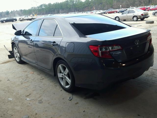 4T1BF1FK4EU460473 - 2014 TOYOTA CAMRY L GRAY photo 3