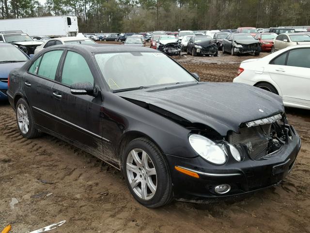 WDBUF56X97B062429 - 2007 MERCEDES-BENZ E 350 BLACK photo 1