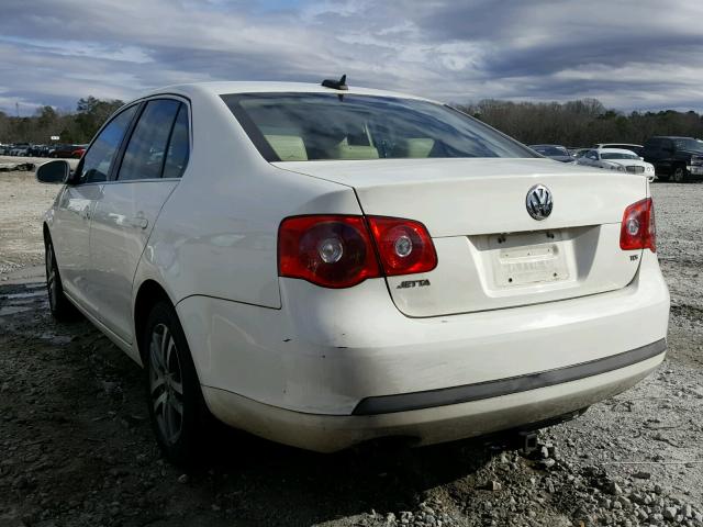 3VWST71K86M845738 - 2006 VOLKSWAGEN JETTA TDI WHITE photo 3