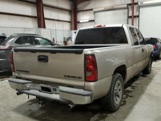 2GCEC19VX51194632 - 2005 CHEVROLET SILVERADO GRAY photo 4