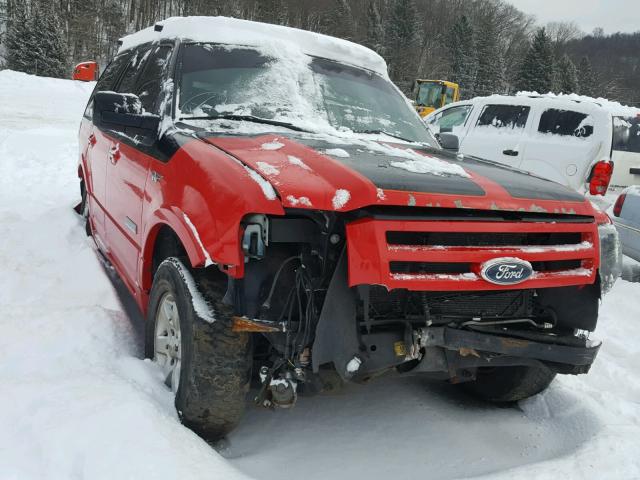 1FMFU20508LA29560 - 2008 FORD EXPEDITION RED photo 1