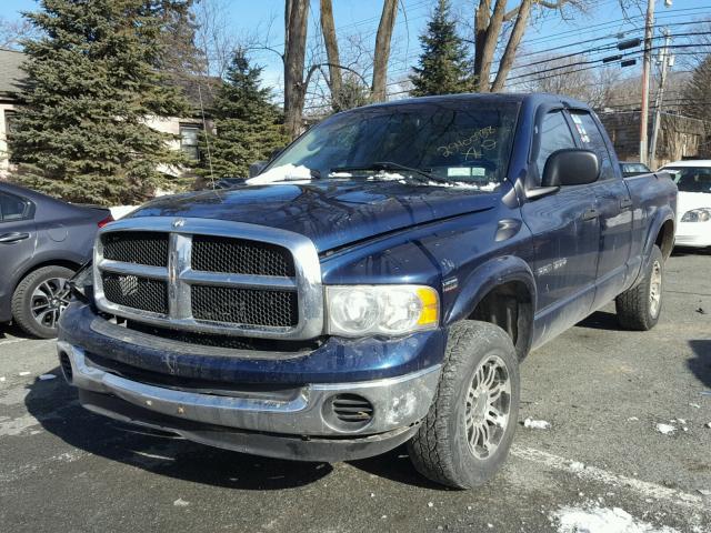 1D7HU18D44S790519 - 2004 DODGE RAM 1500 S BLUE photo 2