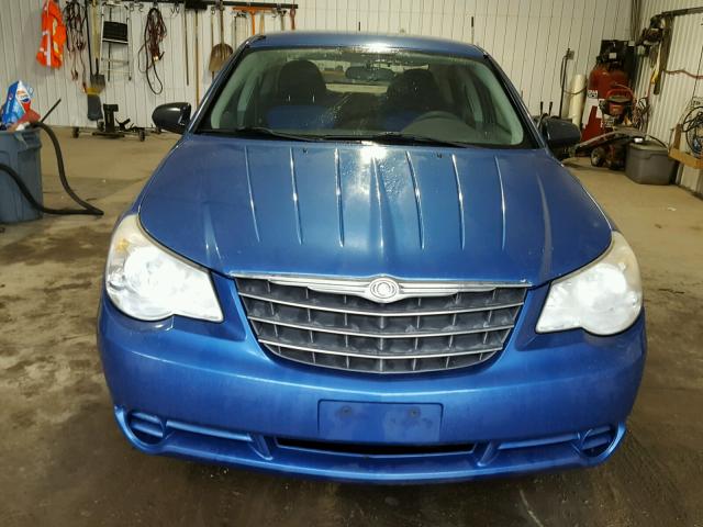 1C3LC46JX8N211351 - 2008 CHRYSLER SEBRING LX BLUE photo 9