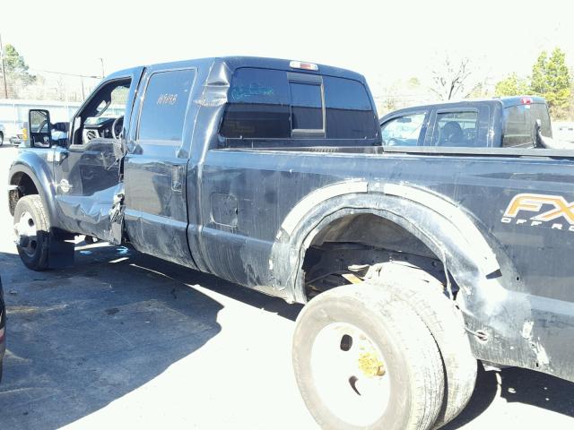 1FT8W3DT7FED49627 - 2015 FORD F350 SUPER BLACK photo 9