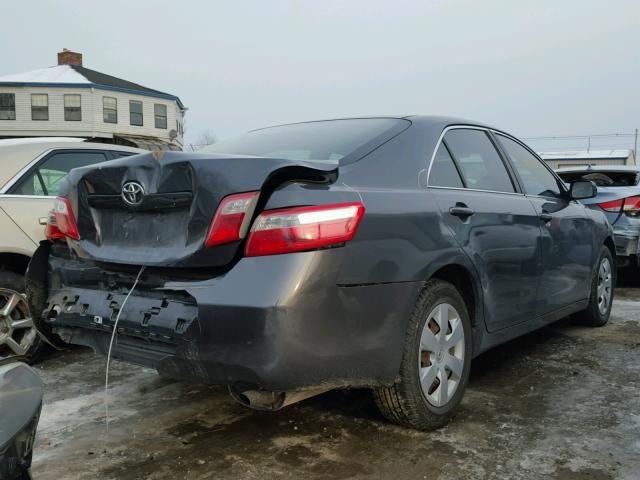 4T1BE46K27U155044 - 2007 TOYOTA CAMRY NEW GRAY photo 4