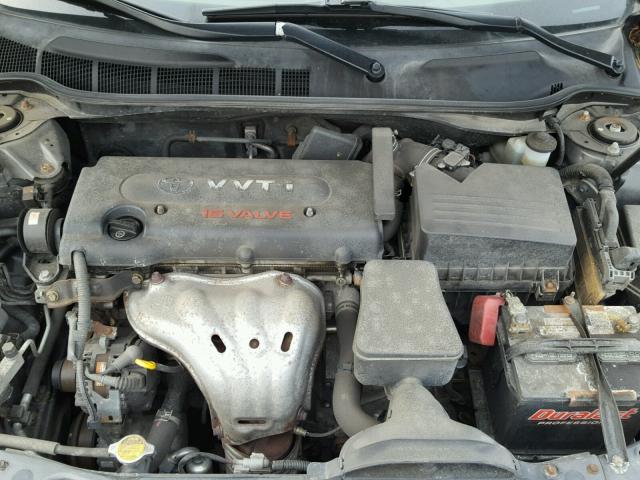 4T1BE46K27U155044 - 2007 TOYOTA CAMRY NEW GRAY photo 7