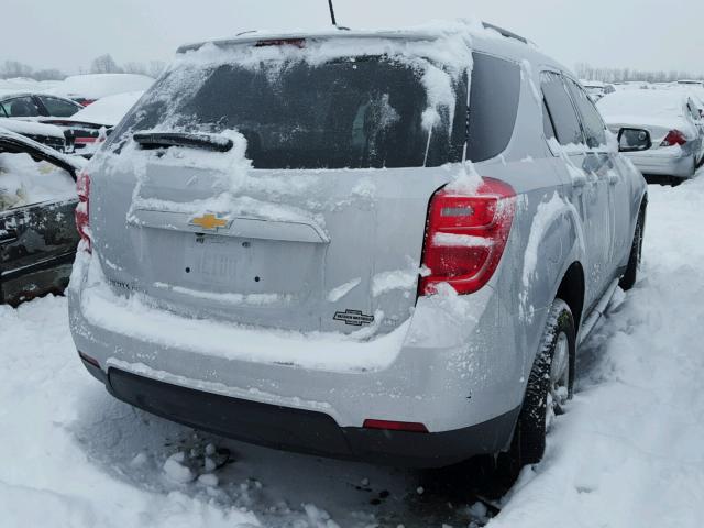 2GNFLFEK0H6187409 - 2017 CHEVROLET EQUINOX LT SILVER photo 4