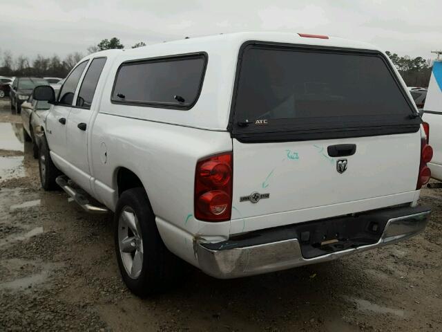 1D7HA18208J232198 - 2008 DODGE RAM 1500 S WHITE photo 3