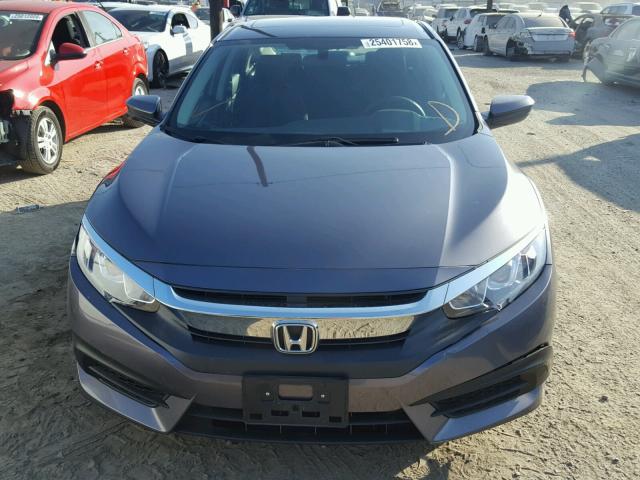 19XFC2F74HE209102 - 2017 HONDA CIVIC EX CHARCOAL photo 9