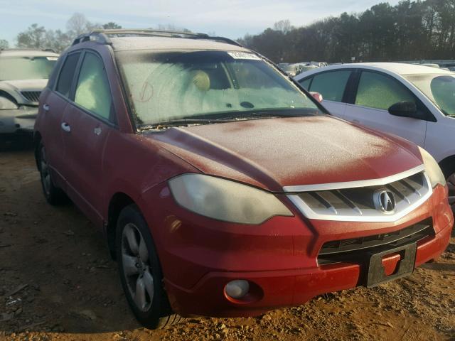 5J8TB18237A013317 - 2007 ACURA RDX MAROON photo 1