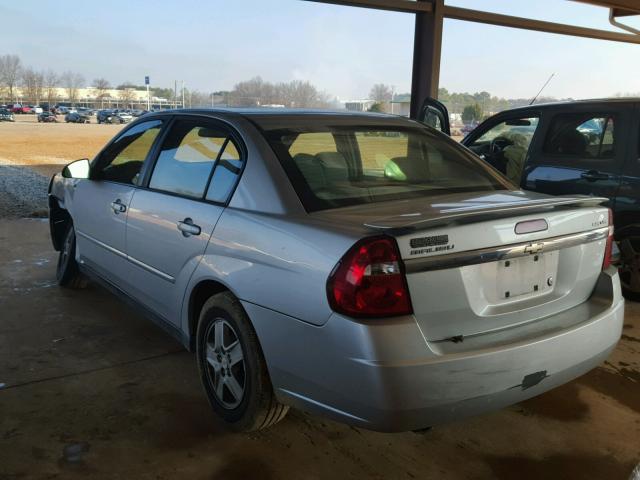 1G1ZT52815F329527 - 2005 CHEVROLET MALIBU LS SILVER photo 3