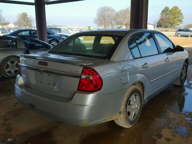 1G1ZT52815F329527 - 2005 CHEVROLET MALIBU LS SILVER photo 4