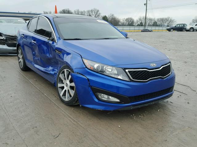 5XXGR4A69CG079914 - 2012 KIA OPTIMA SX BLUE photo 1