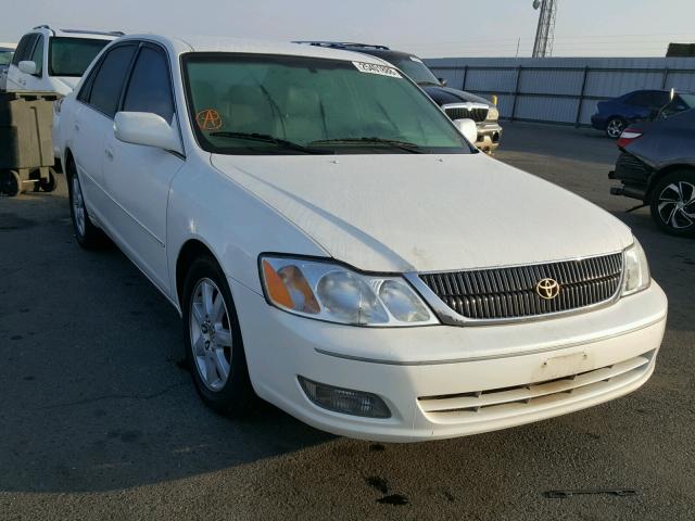 4T1BF28B0YU022718 - 2000 TOYOTA AVALON XL WHITE photo 1