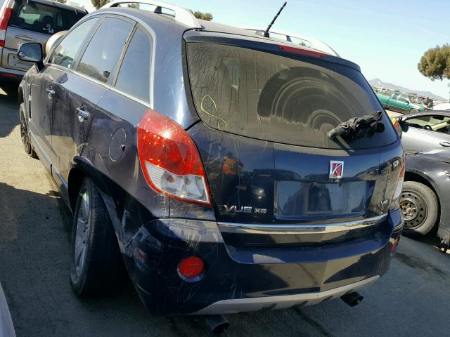 3GSCL53768S537037 - 2008 SATURN VUE XR BLUE photo 3