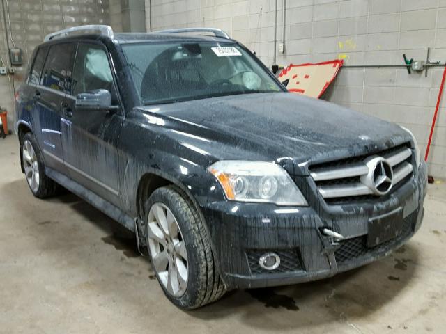 WDCGG8HB4AF431142 - 2010 MERCEDES-BENZ GLK 350 4M BLACK photo 1