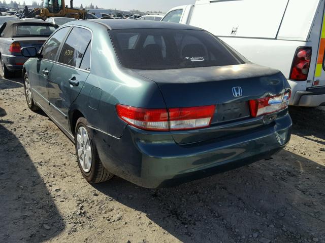 JHMCM56303C047062 - 2003 HONDA ACCORD LX GREEN photo 3